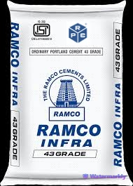 Ramco OPC 43 Grade Cement 50kg